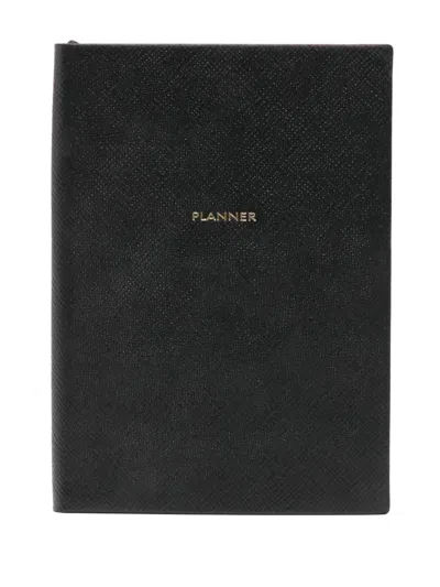 Smythson Soho Planner In Black