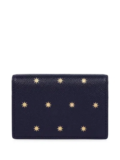 Smythson Stars Card Case In Pattern