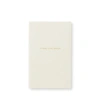 Smythson Tying The Knot Panama Notebook In White
