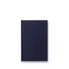 Smythson Wafer Notebook In Panama In Navy