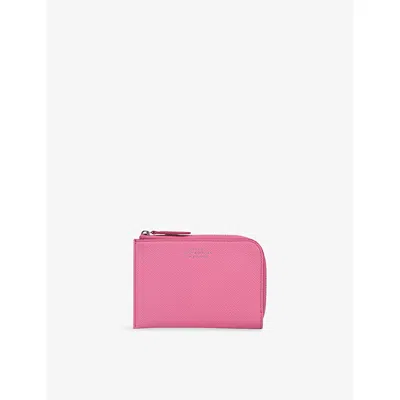 Smythson Womens Panama Small Flat Leather Pouch
