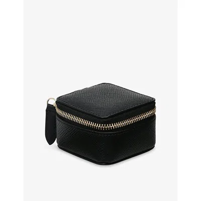 Smythson Womens Panama Small Leather Trinket Case
