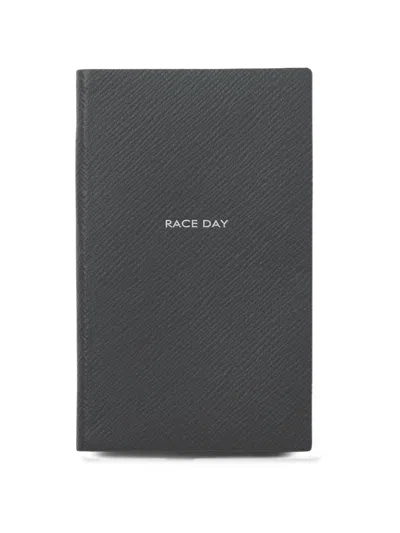 Smythson X Aston Martin Aramco F1® Team Panama Notebook In Black