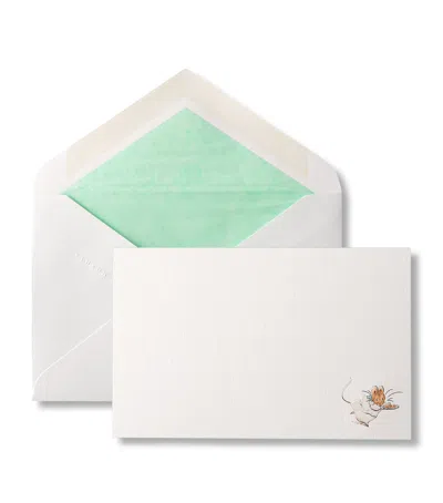 Smythson X Peter Rabbit Correspondence Cards In White