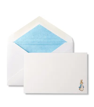 Smythson X Peter Rabbit Correspondence Cards In White