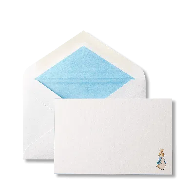 Smythson X Peter Rabbit Correspondence Cards In White