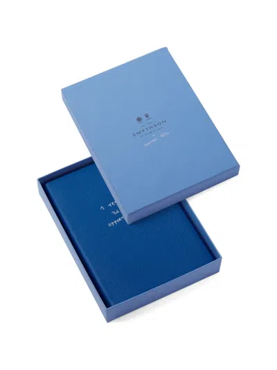 Smythson X Thomas Lélu Soho '365 Opportunities' Notebook In Blue