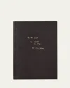 Smythson X Thomas Lelu "to Do List" Chelsea Notebook In Panama Leather