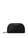 Smythson Zip Cosmetic Case In Black