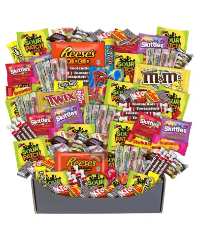Snackboxpros No Tricks, Just Treats 140 Piece Halloween Candy And Chocolate Snack Box Set In No Color
