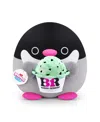 Snackles Zuru Large Penguin And Basink-robbin Soft Plush Toy In No Color