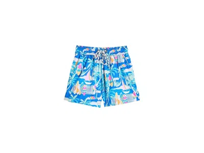 Snapper Rock Breakwater Beach Swim Shorts (toddler/little Kid/big Kid) Boy's Swimwear : 3 (2-3 Years) In Multi