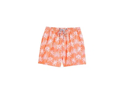 Snapper Rock Cali Palms Recycled Swim Shorts (toddler/little Kid/big Kid) Boy's Swimwear Orange : 2 (12-24 Months