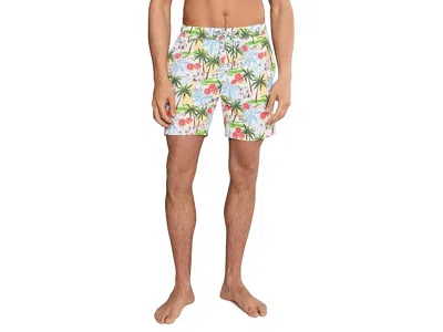 Snapper Rock Ciao Paradiso Swim Shorts Boy's Swimwear Blue : Large, Elastane/polyester