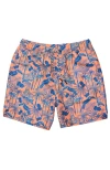 Snapper Rock Comfort Lined Sustainable Swim Short In Orange