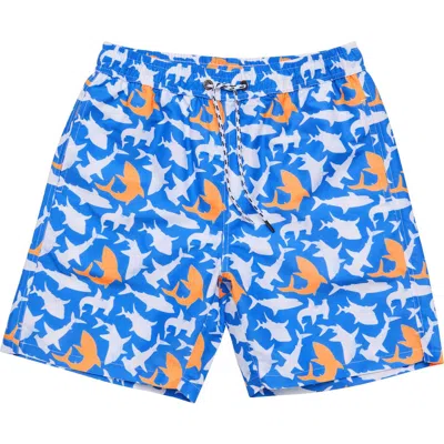 Snapper Rock Comfort Lined Swim Shorts In Blue