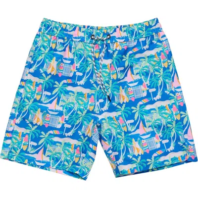 Snapper Rock Comfort Lined Swim Shorts In Blue