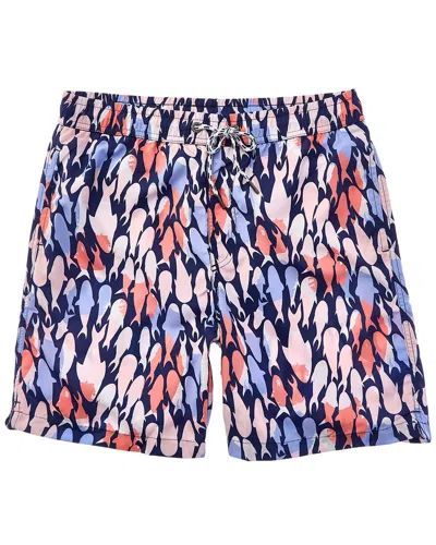 Snapper Rock Fish Frenzy Volley Board Short In Purple