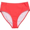Snapper Rock High Waisted Sustainable Bikini Bottom In Green