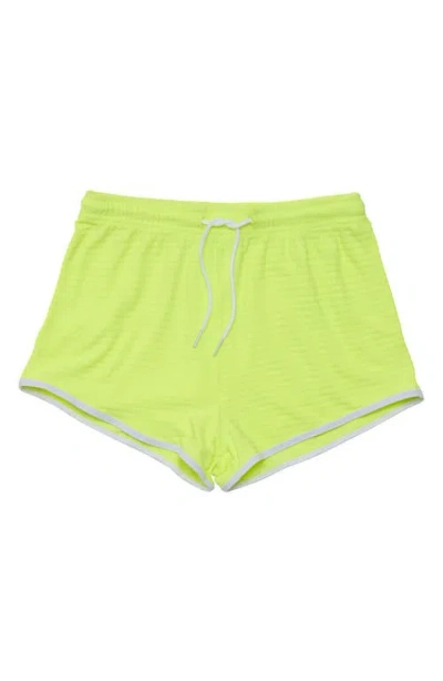 Snapper Rock Citron Zest Swim Shorts - Big Kid In Yellow