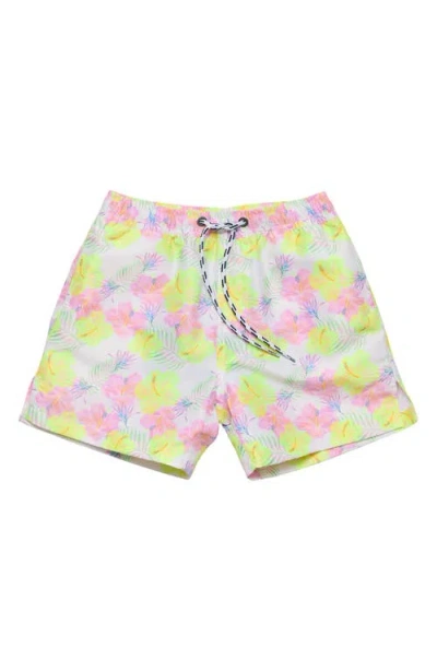Snapper Rock Kids' Vacay Upf 50+ Swim Trunks In Multi