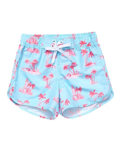 Snapper Rock Lighthouse Island Sustainable Board Short In Blue