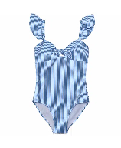 SNAPPER ROCK PARISIAN SUMMER FRILL SWIMSUIT - LITTLE KID