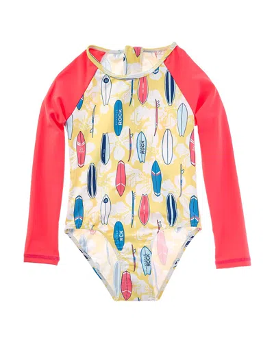 Snapper Rock Kids' Rock The Board Surf Suit In Multi