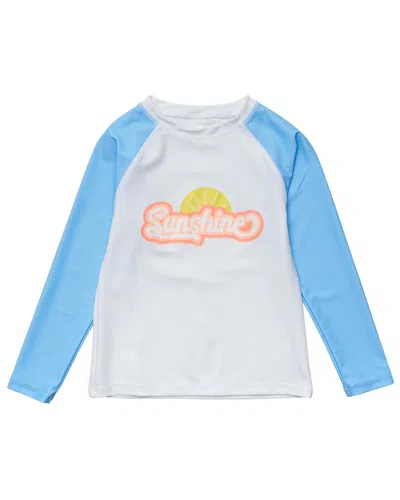 Snapper Rock Kids' Sunshine Rash Top In White