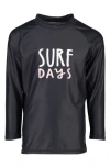 Snapper Rock Surf Days Long Sleeve Rashguard In Yellow