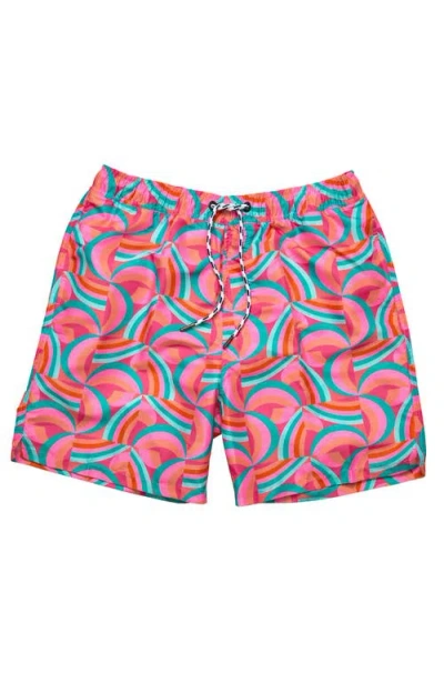 Snapper Rock Sustainable Swim Shorts In Pink