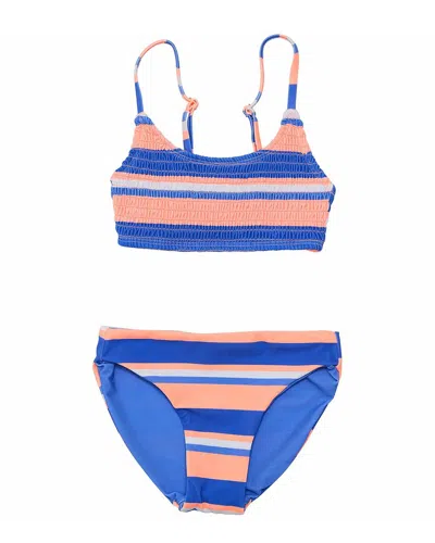 Snapper Rock Kids' Tropicana Vacay Sustainable Bikini In Multi
