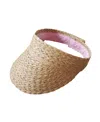 Snapper Rock Unisex Lala Braid Visor In Natural