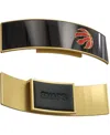 Snaps Men's And Women's  Toronto Raptors Hat Strap Accessory Clip In Tan