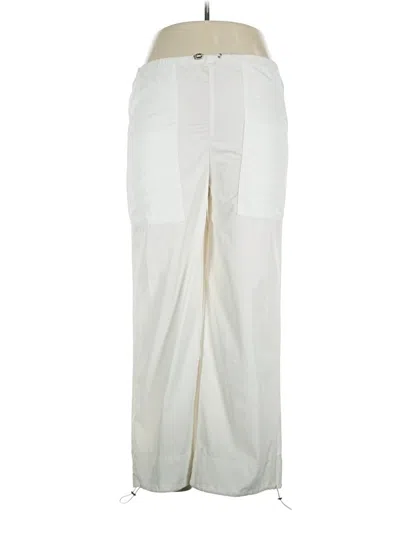 Pre-owned Sndys Active Pants In Ivory