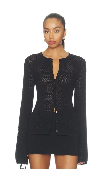 Sndys Adley Cardigan In Black
