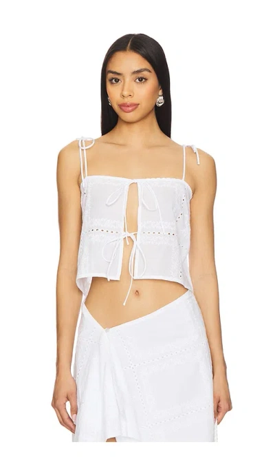 Sndys Asta Top In White