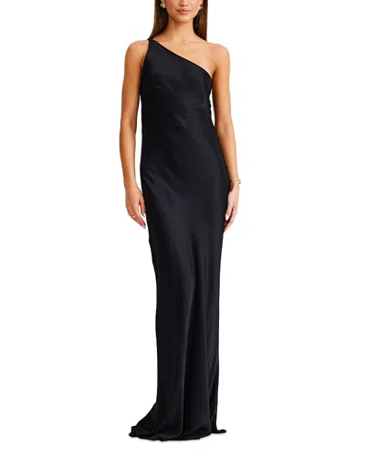 Sndys Aubrey Cowl Back Maxi Dress In Black
