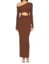 Sndys Aurora Dress In Gold