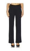 Sndys Baha Ribbed Wide Leg 팬츠 In Black