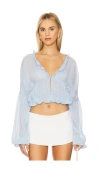 Sndys Bali Top In Blue