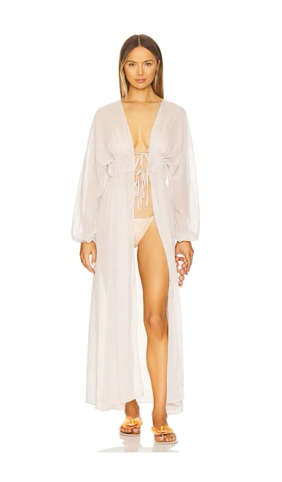 Sndys Behati Beach Robe In Shell