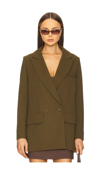 Sndys Brooklyn Blazer In Olive