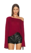 Sndys Cali Jumper In Burgundy