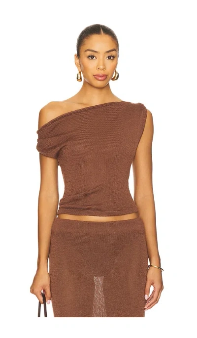 Sndys Cali Top In Brown