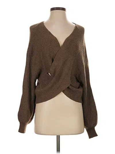Pre-owned Sndys Cardigan Sweater In Brown