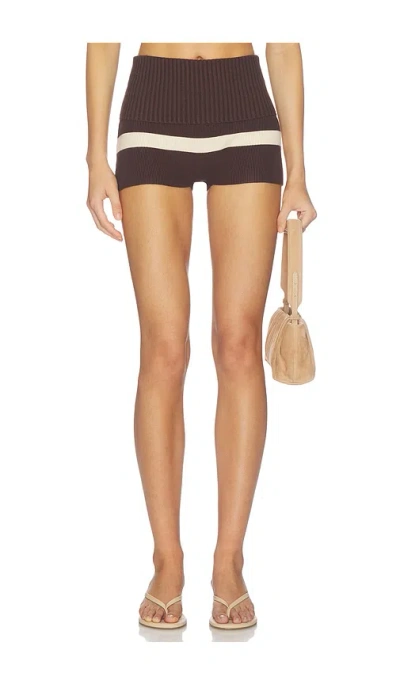 Sndys Carla Short In Chocolate