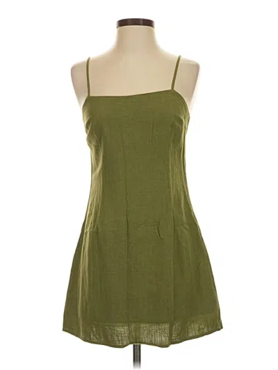 Pre-owned Sndys Casual Dress In Green