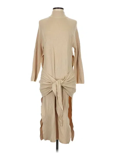 Pre-owned Sndys Casual Dress In Tan