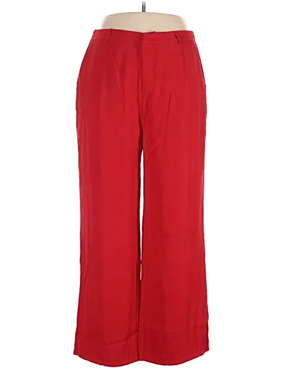 Sndys Casual Pants In Red